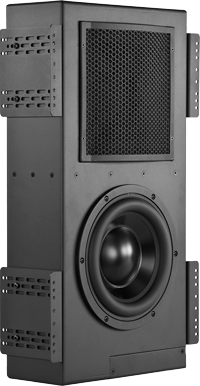 Sage Cinema series high performance on-wall speaker with multiple drivers and sleek vertical design delivering immersive sound and discreet integration for luxury home audio systems