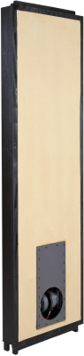 Wisdom high performance in-wall subwoofer for luxury home audio systems