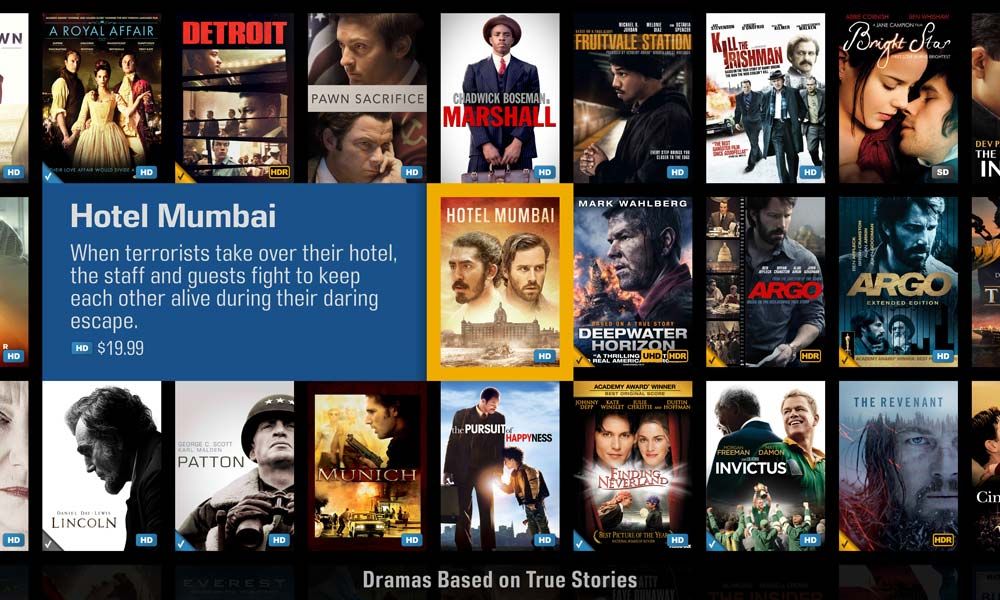 Kaleidescape interface