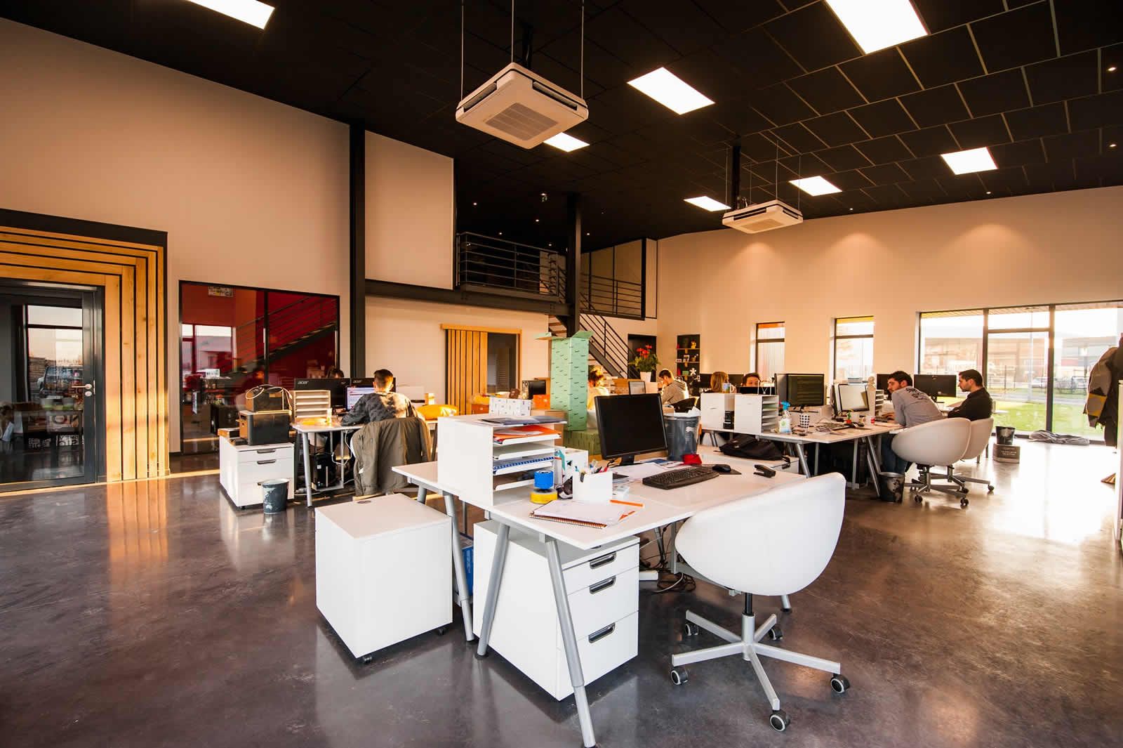 About Us image of open office